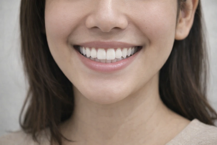 Hasil bleaching gigi cerah dan natural di klinik Pondok Aren